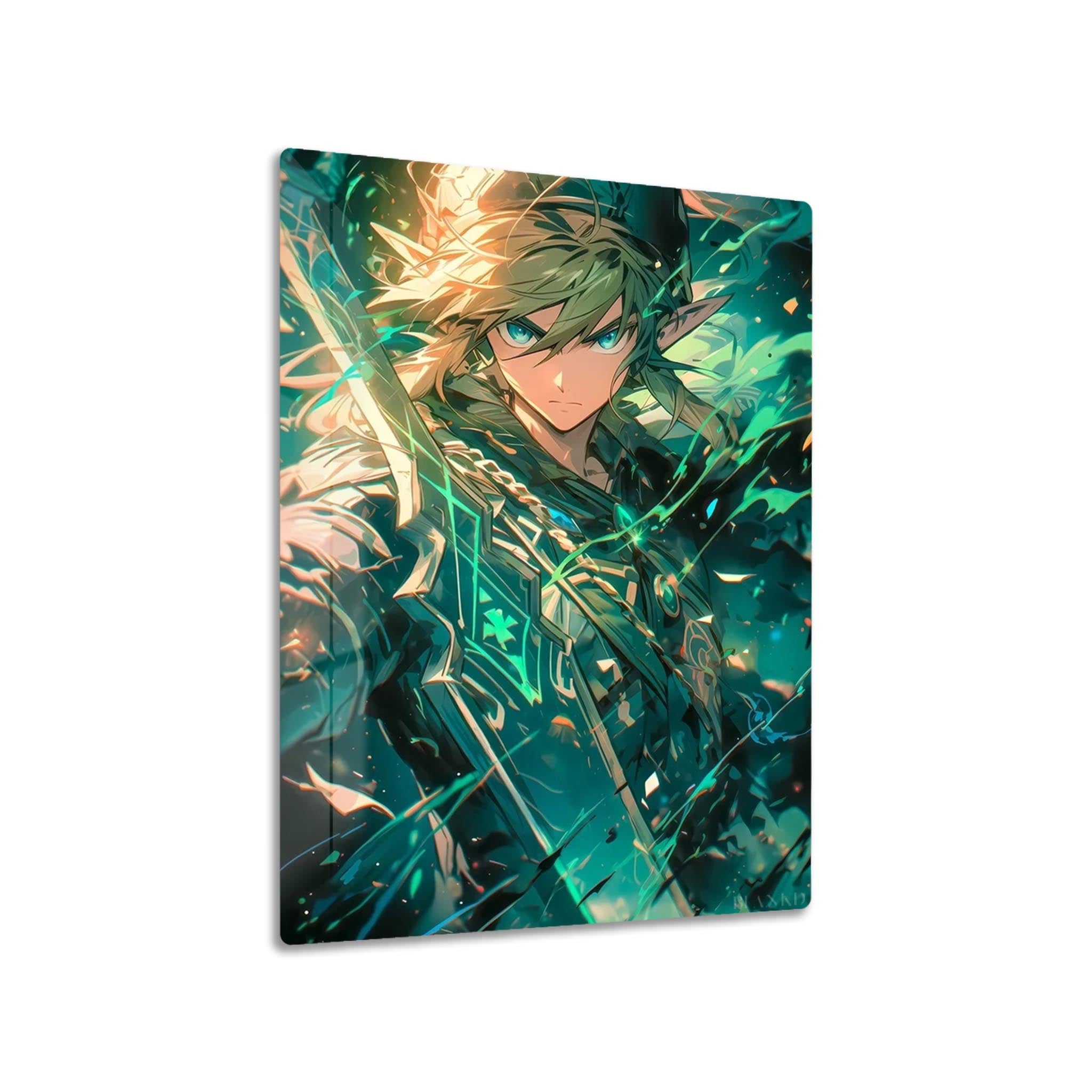 Heroic Link metal poster